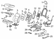 2023 Chevy Blazer Seat Cushion Pad Diagram - 84573744