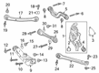 Buick Enclave Control Arm Bolt Diagram - 11609598