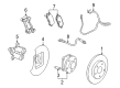 Buick Brake Caliper Bracket Diagram - 22796450