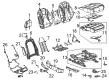 2022 Buick Envision Seat Cushion Pad Diagram - 84918364