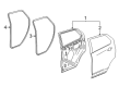 2022 Chevy Trax Door Seal Diagram - 94550170