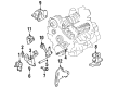 Buick LeSabre Engine Mount Diagram - 25685989