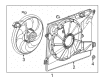 Buick A/C Condenser Fan Diagram - 95484867