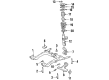 Pontiac Coil Spring Insulator Diagram - 88964336