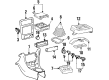 Chevy Prizm Shift Linkage Boot Diagram - 94859596