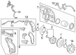 Chevy Silverado 2500 HD Brake Caliper Repair Kit Diagram - 13543459