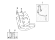 Saturn Seat Belt Diagram - 19181969