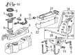 Chevy Silverado 2500 HD Crankcase Breather Hose Diagram - 20964869