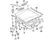 Oldsmobile LSS Bumper Diagram - 25644009