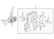 Saturn Body Control Module Diagram - 25910845