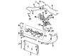 Chevy A/C Idler Pulley Diagram - 6580045