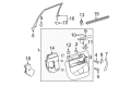 2014 Buick Enclave Weather Strip Diagram - 10372821