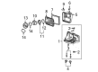 Pontiac Air Filter Box Diagram - 10335312