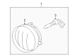 Pontiac Vibe Fog Light Diagram - 88975670