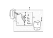 Oldsmobile Bravada Light Socket Diagram - 12100675
