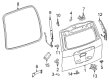 Chevy Tailgate Lock Actuator Motor Diagram - 13541137