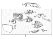 Chevy Side View Mirrors Diagram - 84269223