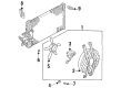 Chevy V10 Suburban A/C Condenser Fan Diagram - 15547033