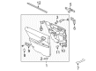 Pontiac G6 Door Handle Diagram - 20819891