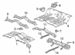 GMC Floor Pan Diagram - 84582314