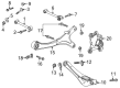 Chevy Trailing Arm Diagram - 84728686