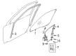 2002 Chevy Tracker Window Channel Diagram - 30022363