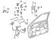 2006 Chevy Trailblazer Trunk Latch Diagram - 15840460