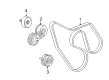 Chevy Drive Belt Diagram - 19355375