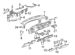 Chevy Silverado 1500 Dash Panel Vent Portion Covers Diagram - 15771371