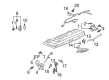 Pontiac Tailgate Handle Diagram - 16636182