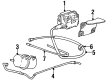 2002 Cadillac Eldorado Throttle Cable Diagram - 25727039