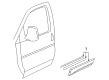 2002 GMC Savana 1500 Door Moldings Diagram - 15072417