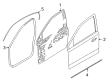 2008 Saturn Astra Door Seal Diagram - 13238917