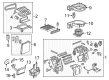 2022 Chevy Bolt EUV Heater Core Diagram - 42341683