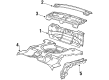 1988 Chevy Corsica Floor Pan Diagram - 10121163