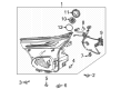 Chevy Trailblazer Headlight Diagram - 42756122