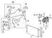2012 Buick Enclave A/C Hose Diagram - 22875372