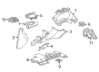 Buick Dash Panel Vent Portion Covers Diagram - 26215470