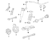 Cadillac Ride Height Sensor Diagram - 23209128