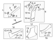 Chevy Malibu Limited Door Moldings Diagram - 23247244