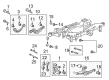 2014 Cadillac XTS Steering Knuckle Diagram - 22916294