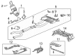 Cadillac CT5 Muffler Diagram - 84738138