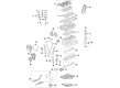2014 Buick Enclave Timing Chain Guide Diagram - 12597417