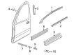 2005 Pontiac Grand Am Door Seal Diagram - 22682293