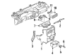 1995 Oldsmobile Silhouette Cup Holder Diagram - 10208485