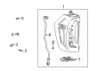 GMC Light Socket Diagram - 84548855