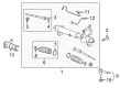 Saturn Rack And Pinion Diagram - 19257638