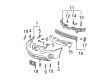 Pontiac Bumper Diagram - 10324182