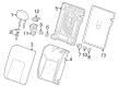 2024 Chevy Trax Seat Cushion Pad Diagram - 42819102
