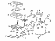 2022 Cadillac XT5 Seat Switch Diagram - 13534675